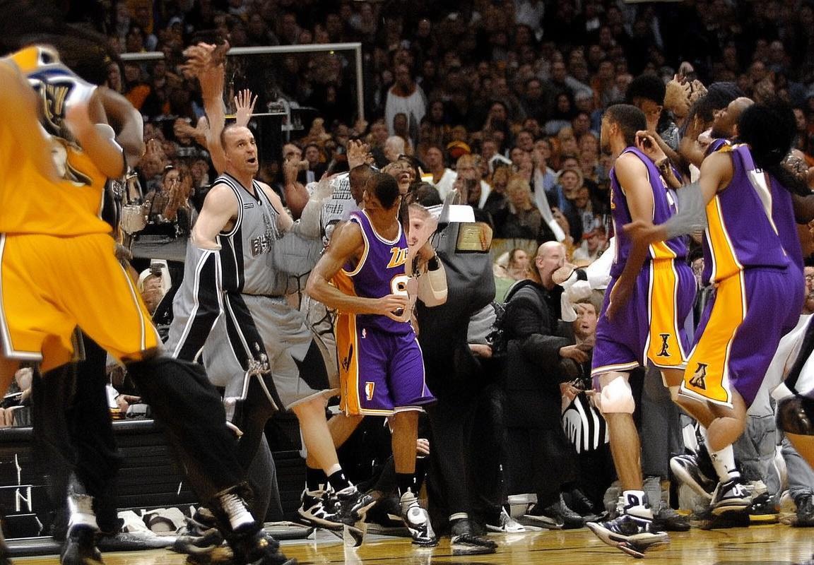 2005年NBA马刺与湖人系列赛深度解析：战术对决与团队精神辉煌